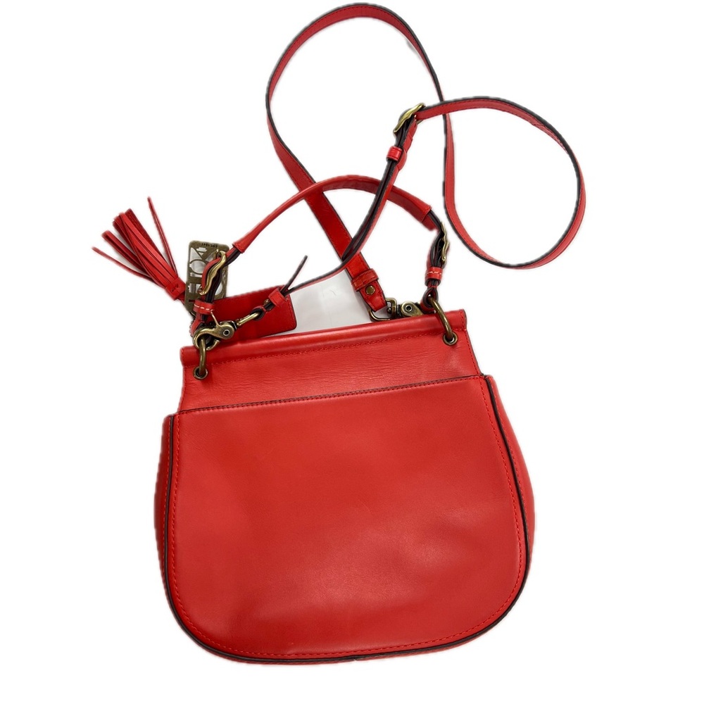 Coach Willis Legacy 70th Anniversary Vermillion Leather Handbag 19132 (2012) - Picture 4 of 17